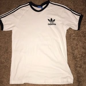 3 Stripe Adidas T-Shirt - Never worn.